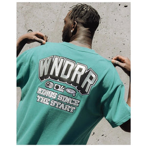 ALL ROUNDER HEAVY WEIGHT TEE - DARK TEAL