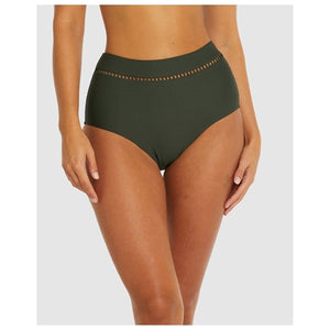 ROCOCCO LACE HIGH WAIST - OLIVE