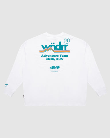 DEPARTURE L/S TEE - WHITE