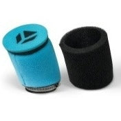 YCF AIR FILTER POD BLUE D35MM TWIN THICKNESS