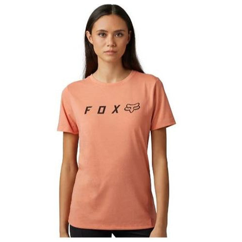 ABSOLUTE SS TECH TEE - SALMON