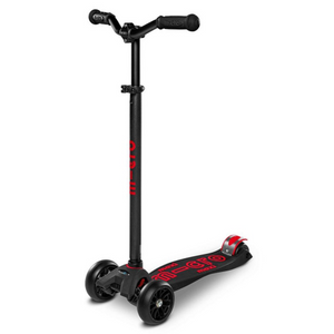 MICRO MAXI DELUXE PRO SCOOTER BLACK/RED