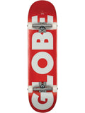 GLOBE GO FUBAR COMPLETE 8.25FU - RED/WHITE