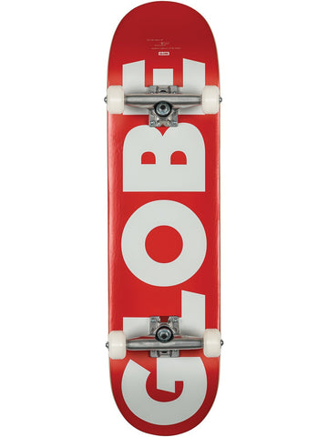 GLOBE GO FUBAR COMPLETE 8.25FU - RED/WHITE