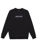 SOLID STRIP FRONT SWEATER REGULAR FIT FLEECE