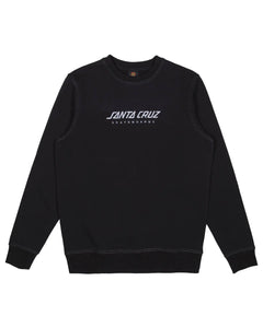 SOLID STRIP FRONT SWEATER REGULAR FIT FLEECE