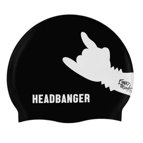 HEADBANGER SILICONE SWIMMING CAP
