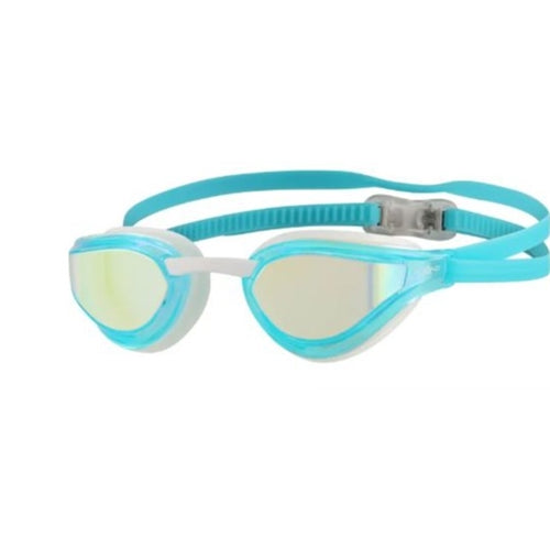DOMINATE PEARL MIRROR GOGGLES AQUA/WHITE