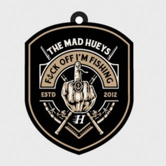 FK OFF IM FISHING | AIR FRESHENER - BLACK
