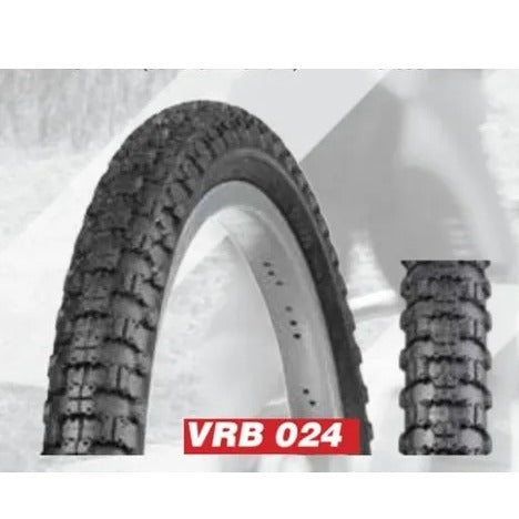TYRE 20 x 2.125 BLACK BMX C-3, (54-406) Quality Vee Rubber Tyre (4872)