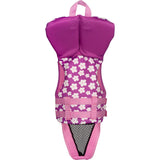 IVY 2027 INFANT VEST WITH COLLAR - PURPLE FLOWERS