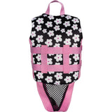 IVY 2027 JUNIOR GIRLS VEST - BLACK FLOWERS