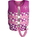 IVY 2027 JUNIOR GIRLS VEST - PURPLE FLOWERS