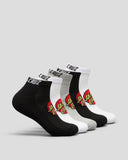 SANTA CRUZ CLASSIC DOT ANKLE SOCK 5 PACK | 7-11