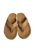 VISSLA HEAVY WATER OPEN TOE THONG - SAND