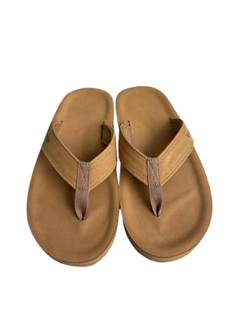 VISSLA HEAVY WATER OPEN TOE THONG - SAND