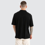 NOMADIC PARADISE CASANOVA CROPPED RESORT SHIRT