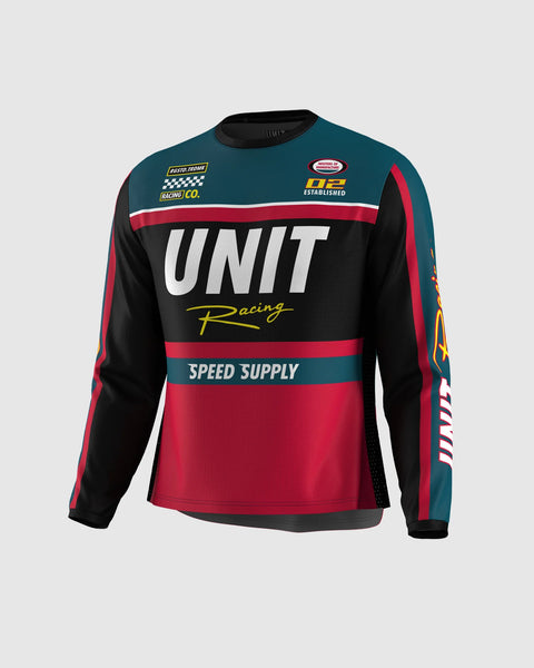 UNIT DASH KID  JERSEY - DARK RED