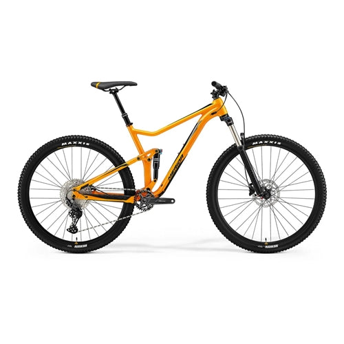 22 ONE TWENTY 400 (LG) DUAL SUSPENSION MOUNTAIN BIKE - ORANGE BLACK