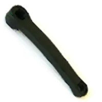 CRANK ARM LH 170mm, DIAMOND TAPER, PLASIC COATED STEEL BLACK