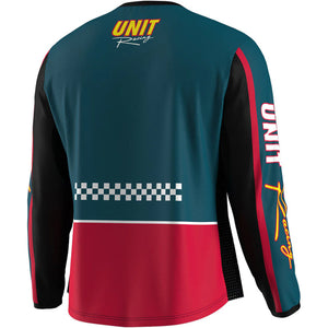 UNIT DASH KID  JERSEY - DARK RED
