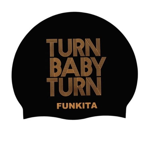 TURN BABY TURN SILICONE SWIMMING CAP