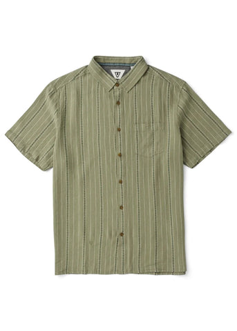 VISSLA LINEN PIN SS SHIRT