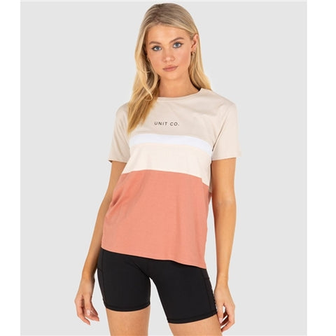 LADIES TEES - BAND - DUSTY ROSE
