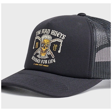 STILL HOOKED FOR LIFE | FOAM TRUCKER - BLACK