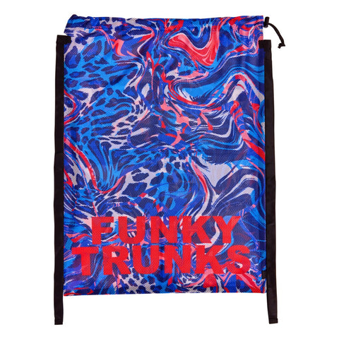 FUNKY TRUNKS MESH GEAR BAG MAD CAT
