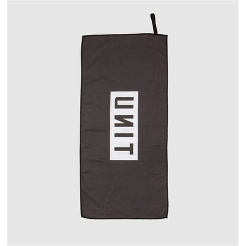 UNIT STACK SPORTS TOWEL - BLACK