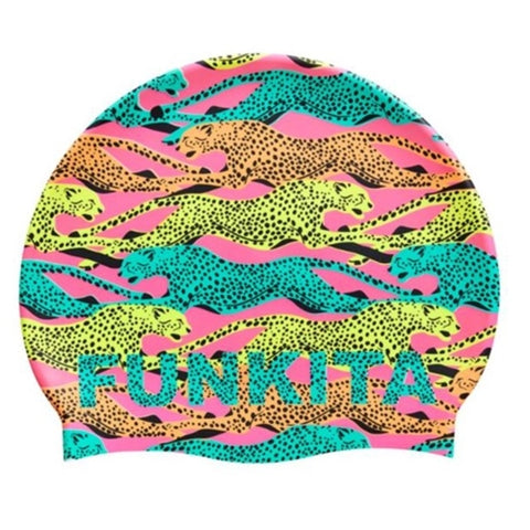 LYING CHEET SILICONE SWIMMING CAP