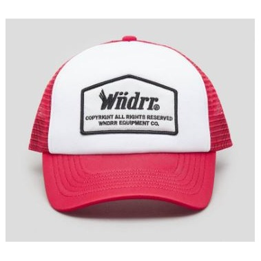 BOUNDARY TRUCKER CAP - RED