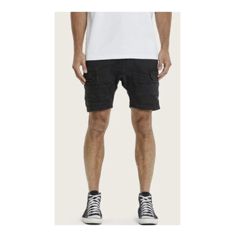 OBSIDIAN BLACK SALEM CARGO SHORT