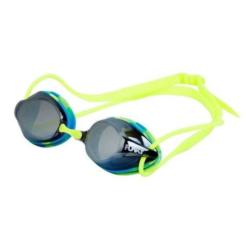 SUN RAY MIRRORED SWIMMING GOGGLES
