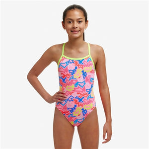 GIRL'S SINGLE STRAP ONE PIECE - ROCK STAR