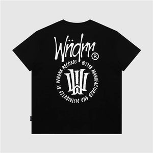 WNDRR NOISE BOX FIT TEE | BLACK