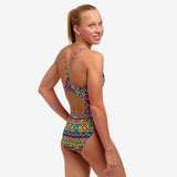 FUNKITA GIRLS DIAMOND BACK ONE PIECE | PACKED UP