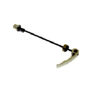 SKEWER FRONT 128MM AXLE ALLOY LEVER BLACK