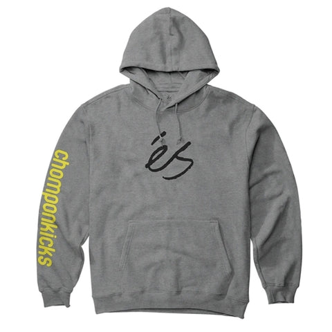 ES CHOMP MENS HOODIE GREY/HEATHER