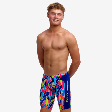 FUNKY TRUNKS BOYS TRAINING JAMMERS | FAULT LINES