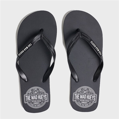 HUEYS LIFE THONGS - BLACK