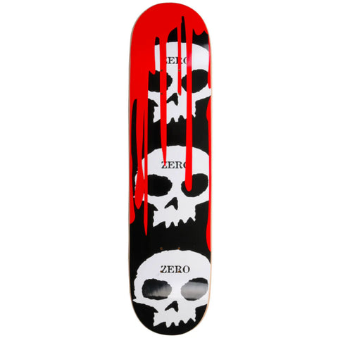ZERO 3 SKULL BLOOD R7 8.0" SKATEBOARD DECK ONLY