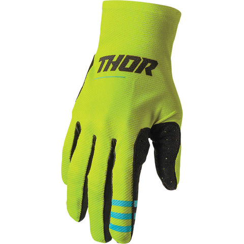 THOR MOTO GLOVE ACID YELLOW