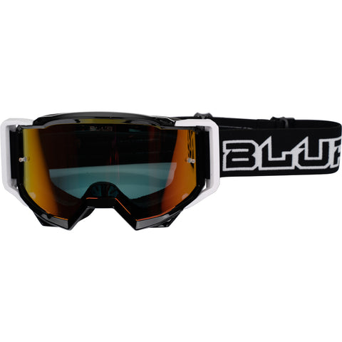 BLUR B-OTG GOGGLE BLK (RAD-RED + SPARE CLR LENS)