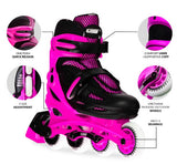 BLADE PINK - SIZE ADJUSTABLE INLINE SKATES