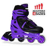 BLADE PURPLE - SIZE ADJUSTABLE INLINE SKATES