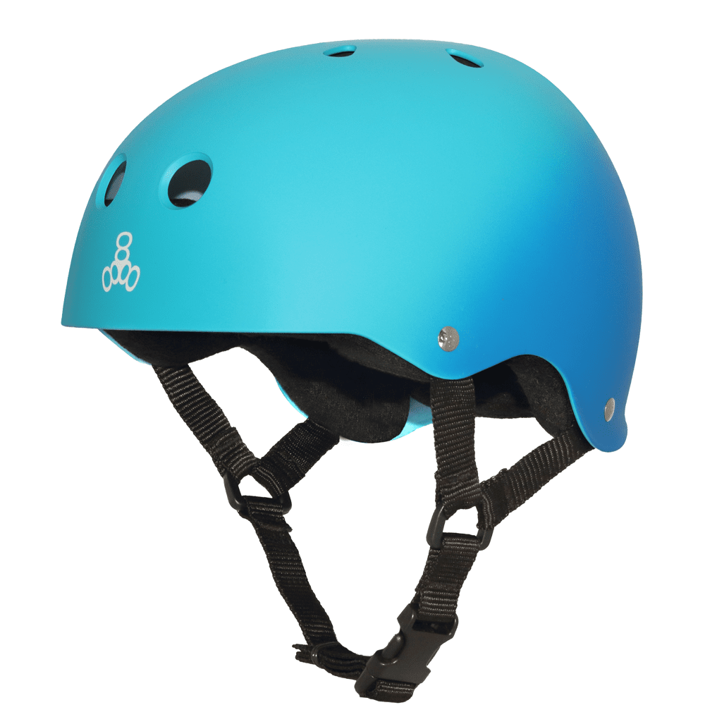 TRIPLE 8 SKATE HELMET SS BLUE FADE M