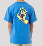 SANTA CRUZ OPUS SCREAMING HAND TEE BLUE