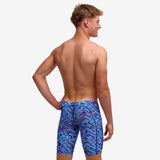 FUNKY TRUNKS BOYS TRAINING JAMMERS | BLUE BITS
